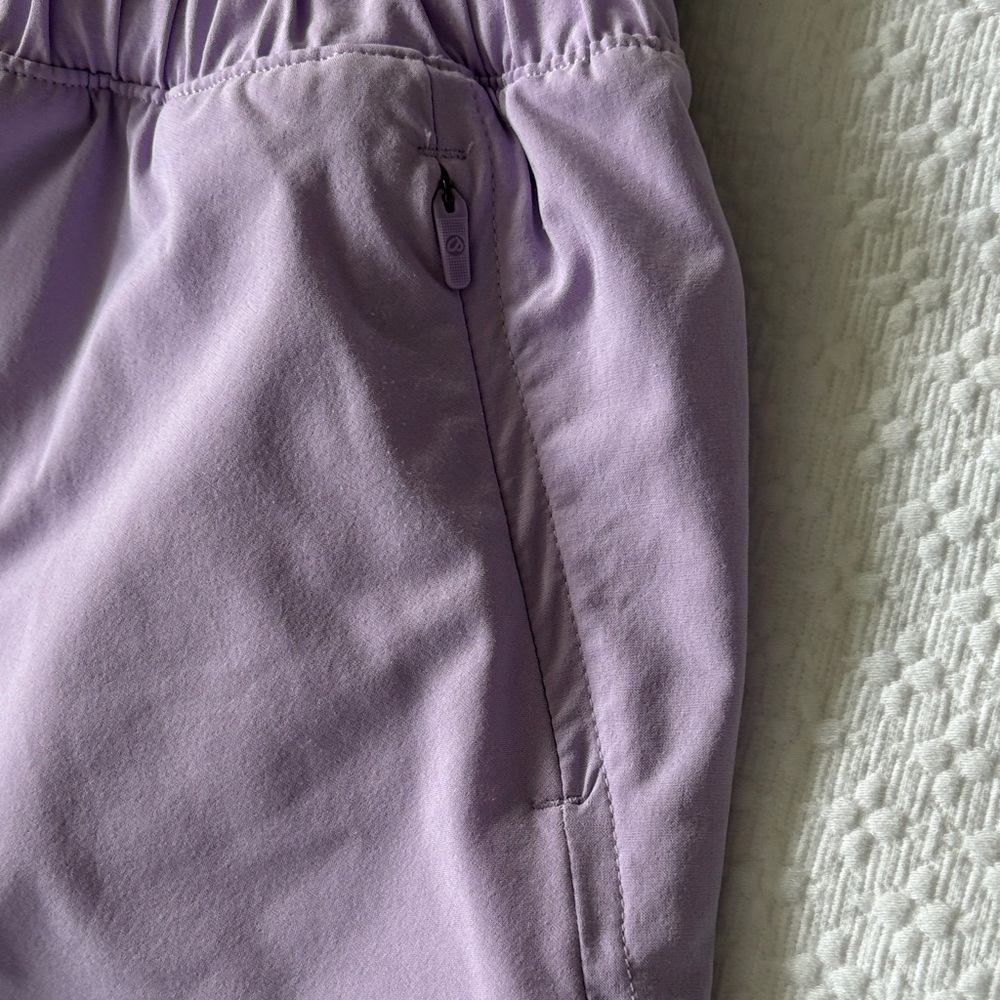 CRZ YOGA Lilac Elastic-Waist Athletic Skort. - Picture 7 of 11